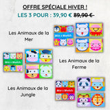 Mix & Match™ Livre d'Éveil - De 6 mois à 4 ans - Adorable Joie